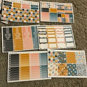 Bee happy planner sticker full kit